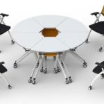 Round Foldable Table