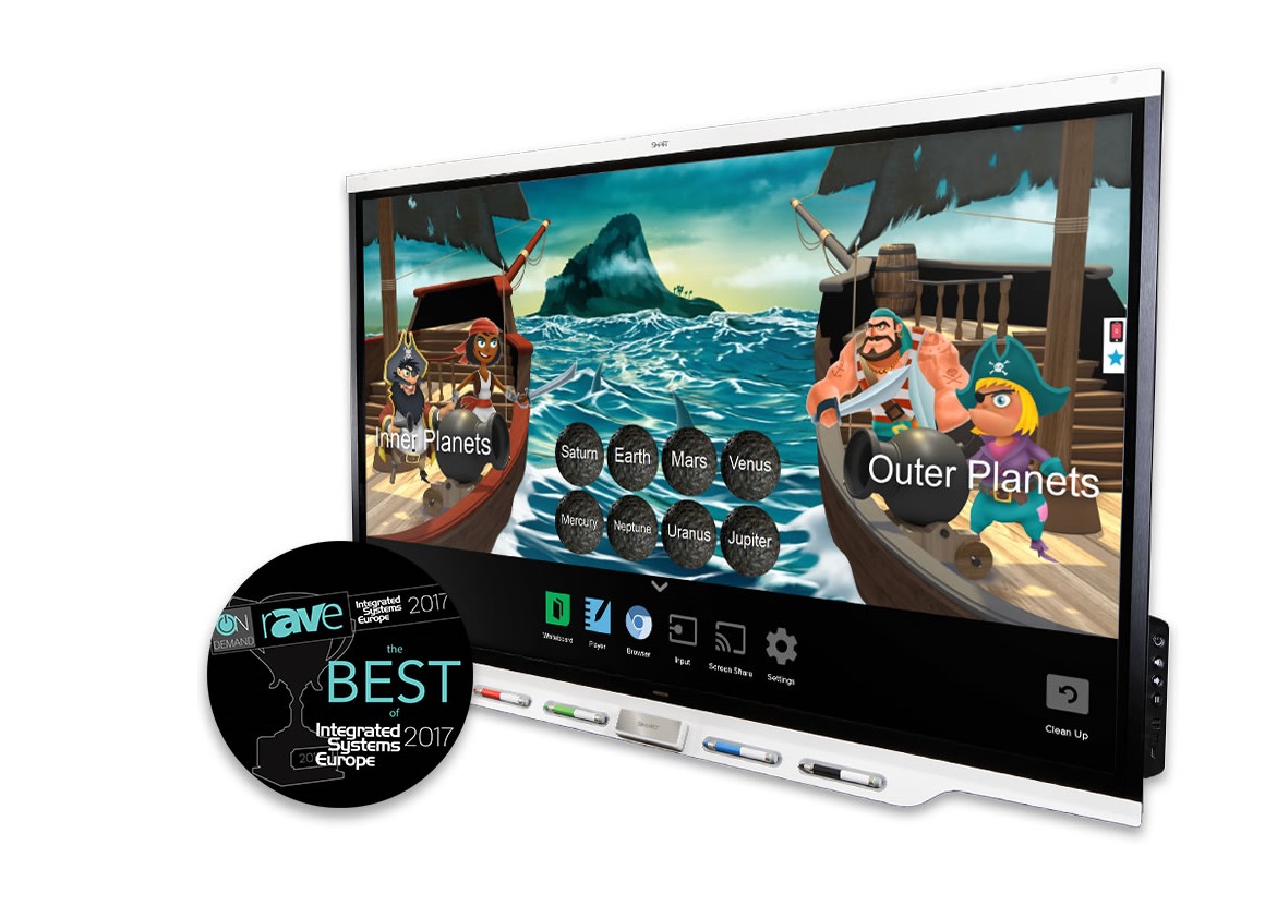 SMART Board 7275 interactive display with iQ and SMART Learning Suite