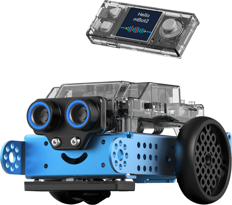 MakeBlock Starter Robot Kit V2 w/ Electronics (Blue) - RobotShop