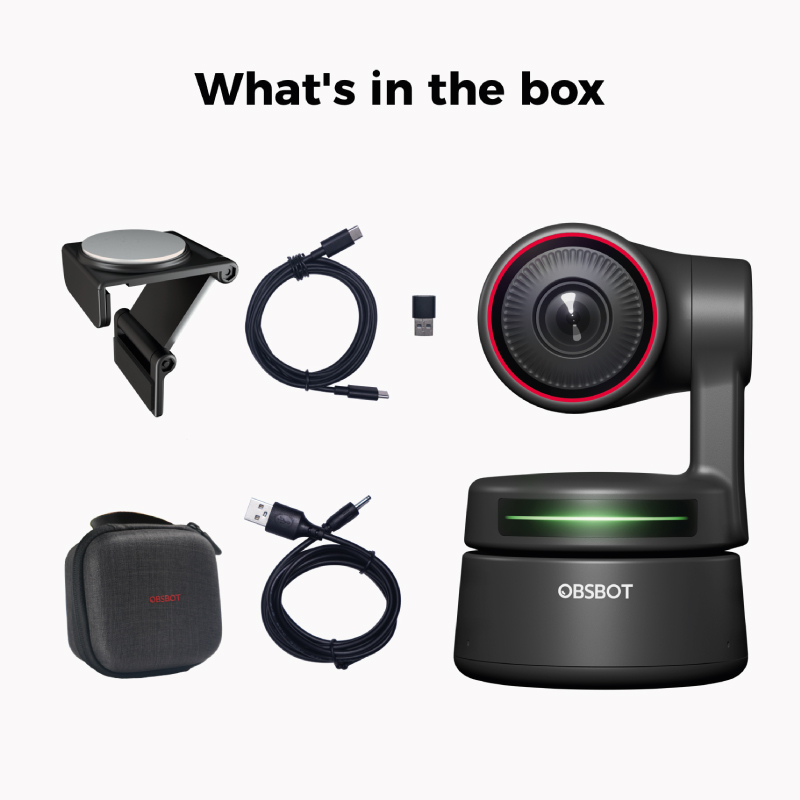 Jual OBSBOT Tiny 2 AI-Powered PTZ 4K Webcam With AI Tracking - Jakarta