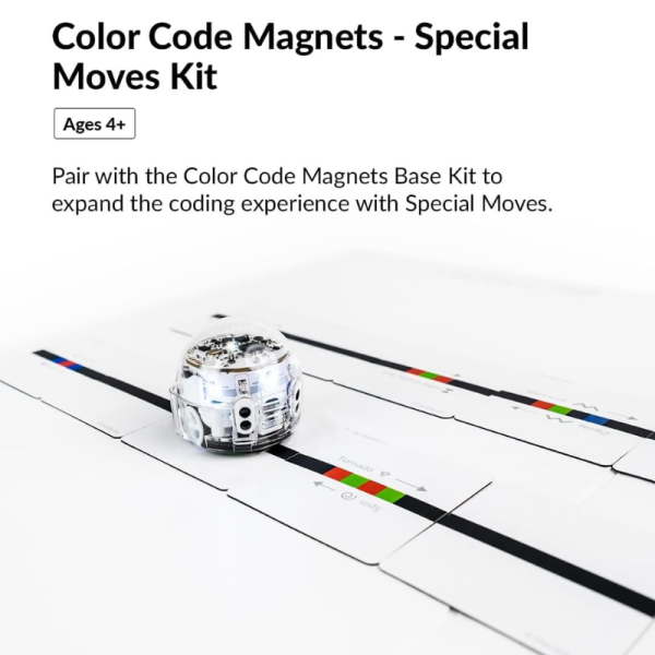 Color Code Magnets: Special Moves Kit | Educational Toys for Kids