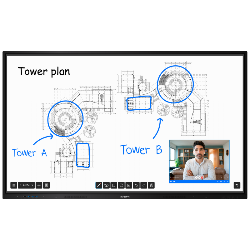 InfinityPro X Series (Gen-3) Interactive Display - Image 3
