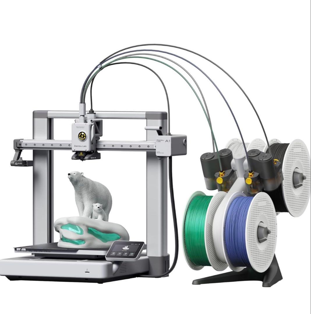 Bambu Lab A1 3D Printer, Support Multi-Color 3D Printing, High Speed & Precision - Image 3
