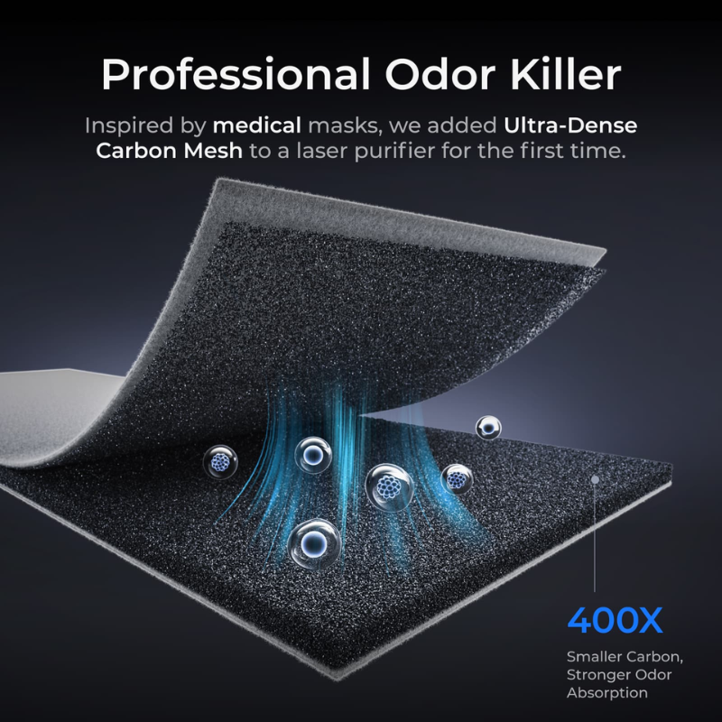 xTool SafetyPro™ AP2 Max Air Purifier with SuperCyclone - Image 5