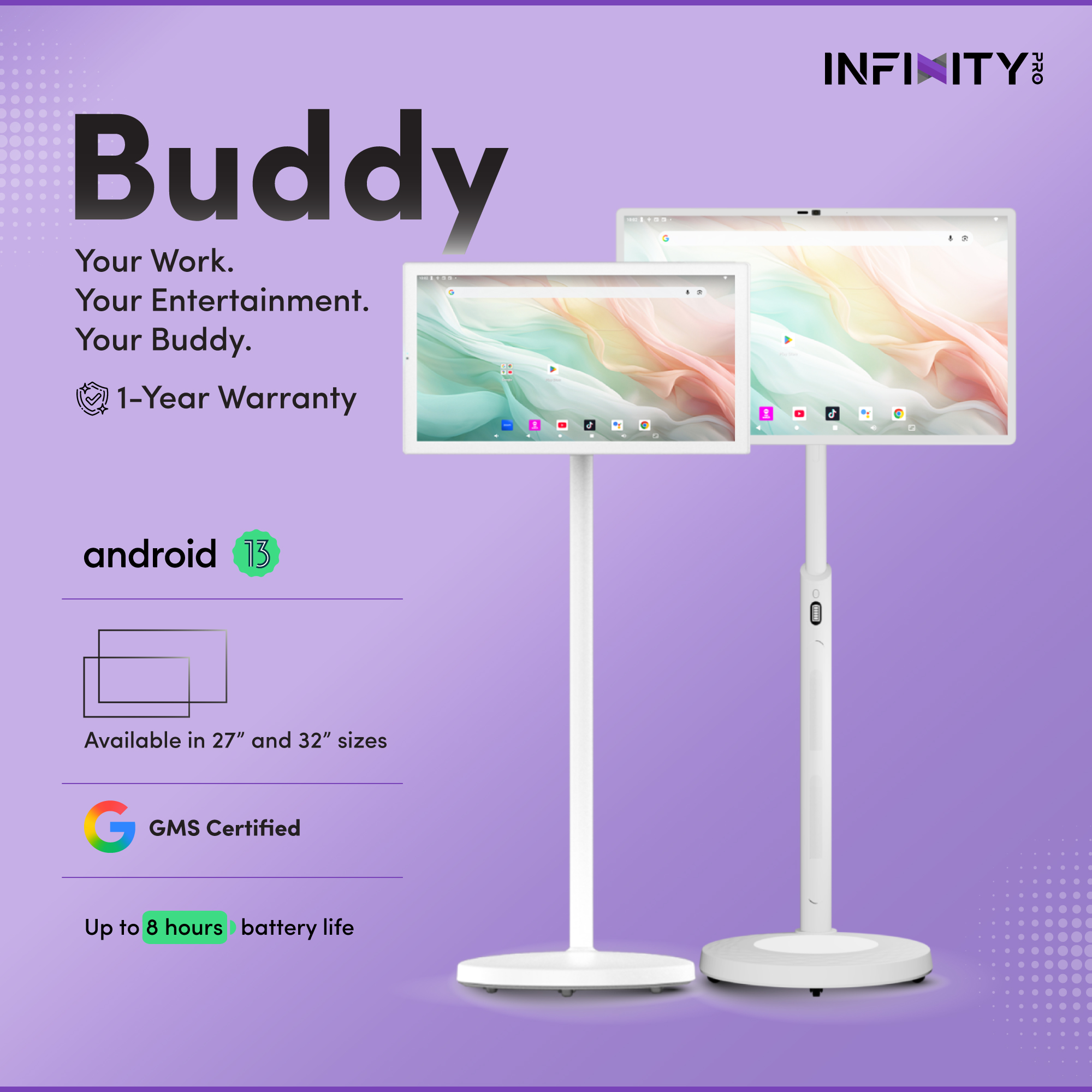 InfinityPro Buddy Portable Display